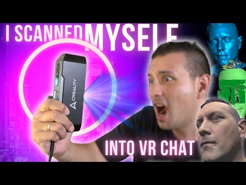 I SCANNED MYSELF INTO VR CHAT! - VR Chat World Building ...