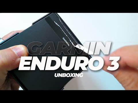 Unboxing GARMIN ENDURO 3