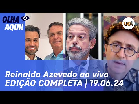 Reinaldo Azevedo ao vivo: Lira e PL do aborto, Pablo Marçal em SP, caso Igreja Universal | OLHA AQUI