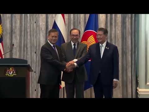 YouTube video thumbnail:  Thailand, Cambodia Agree to Ceasefire After Days of Fighting