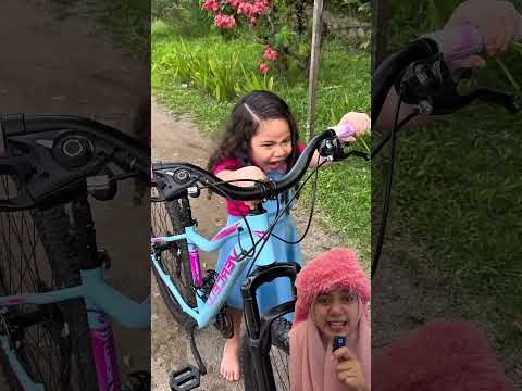 TUKER SEPEDA SAMBIL NYANYI⁉️DARI TADI KAN BISA😱😍