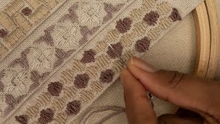 Border Stitches, Floral Edges | Easy Hand Embroidery for Beginners