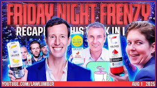 Friday Night Frenzy | Celsius or High Noon!?!? Sarah Boone Firing Attorney #11! Tea App Lawsuits!