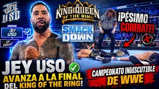 Jey Uso clasifica a la final del King of the Ring | Smackdown Review 19/Junio/2026