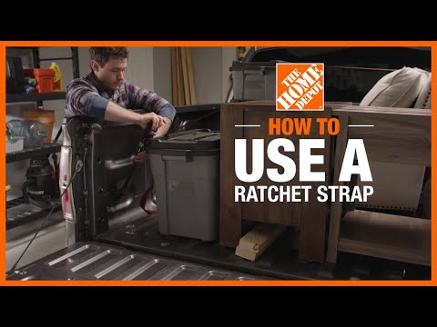 How to Use a Ratchet Strap