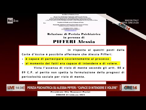 Perizia psichiatrica su Alessia Pifferi: "Capace di intendere e volere" - Ore 14 del 26/02/2024