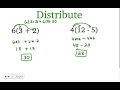 Understanding the Distributive Property