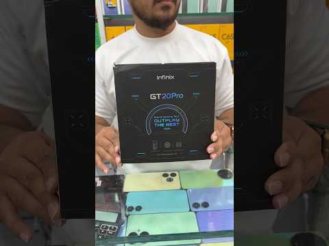 Best Gaming Phone Infinix GT 20 Pro 5G 12/256✨ Mediatek 8200 Ultimate 144Hz Amoled Display #shorts