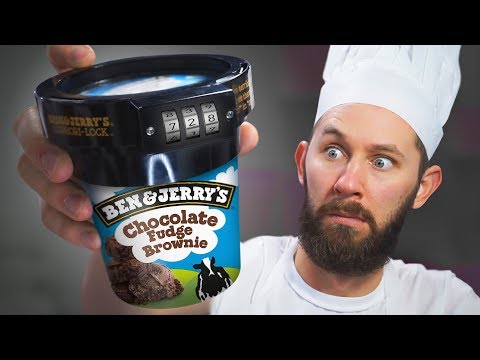 Anti-Theft Ice Cream Lock! | 10 Strange Cooking Products