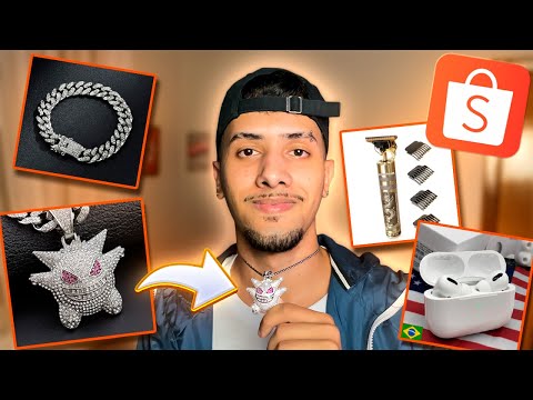 CHEGARAM MINHAS COMPRAS DA SHOPEE (parte alguma coisa)