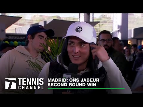 Ons Jabeur talks friendship with Paula Badosa and Aryna Sabalenka | Madrid Second Round 2024