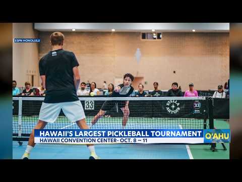 Hawaii's biggest pickleball <strong>tournament</strong> starts Thursday in Honolulu