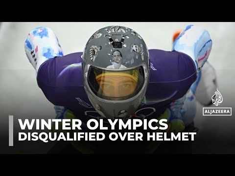Ukraine skeleton athlete at Winter Olympics disqualified over helmet