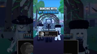Dancing with My Subscriber!✨| Rock Your Body✨| #roblox #robloxedit #ro