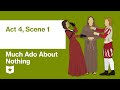 Character Actions and Themes in Much Ado About Nothing