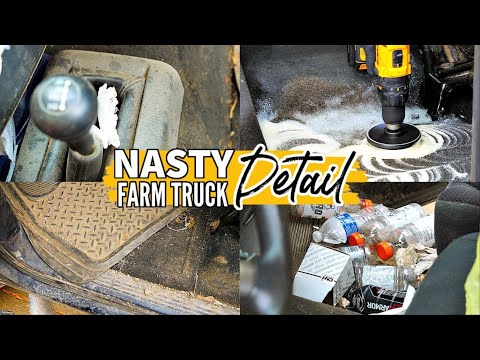 Dodge Ram 2500 First Wash In 15 Years! Car Detailing Restoration