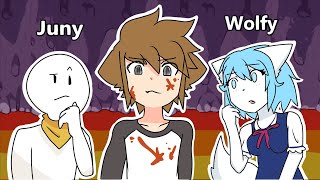 They thought I was joking... (Among Us ft. Wolfychu, TJ Toons, Juny an
