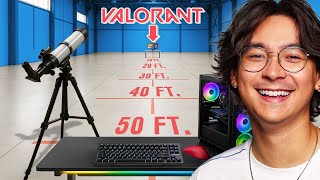 VALORANT, but every kill, I get farther