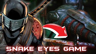 New SNAKE EYES Game:  What We Know So Far!