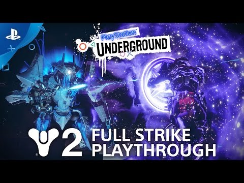Destiny 2 Full Strike Gameplay: The Inverted Spire | PlayStation Underground