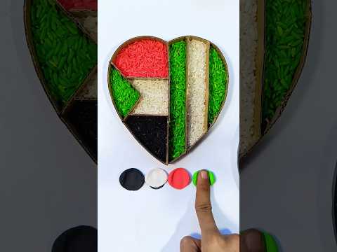 🇸🇩🇳🇬 Sudan and Nigeria flags made from paper cutouts #sudan #nigeria
