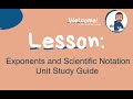 Exponents and Scientific Notation Concepts
