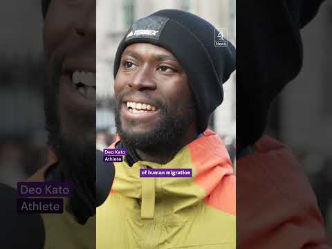 British-Ugandan athlete runs from South Africa to London