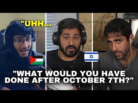 Pro Palestinian Nearly PASSES OUT After Asked This One Question