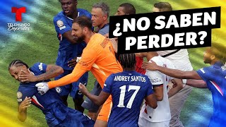 João Pedro tras empujón de Luis Enrique: “No saben perder” | Telemundo Deportes