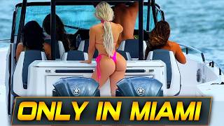 MIAMI RIVER FULL OF LUXURY AND ENERGY | BOAT ZONE
