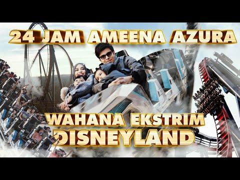 PERTAMA AMEENA AZURA MAIN WAHANA EKSTRIM TOKYO DISNEYLAND!!  KETAGIHAN GAMAU PULANG!!