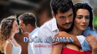 Doğa & Yaman Love Story ❤️‍🔥 From Enemies to Lovers | Doğanın Kanunu