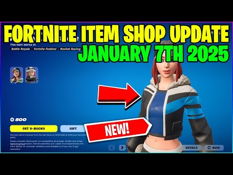 *NEW* ICY HOLLY STRIKER SKIN! Fortnite Item Shop [January 7th, 2025] (Fortnite Battle Royale)