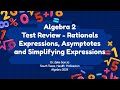Exploring Rational Functions and Asymptotic Behavior