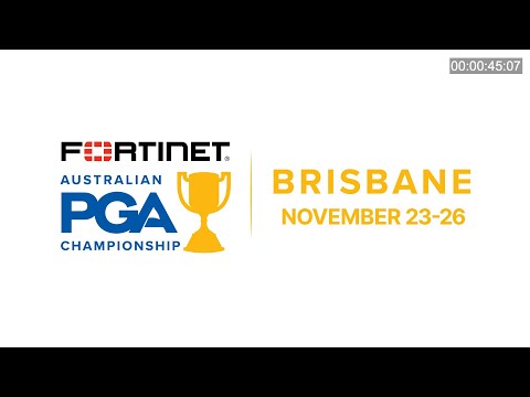 Fortinet Australian PGA Championship Returns for 2023