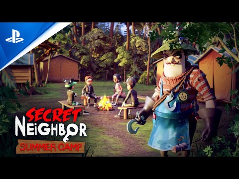 Secret Neighbor - Summer Camp Trailer | PS4 Games