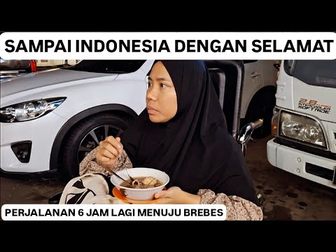 ALHAMDULILLAH SAMPAI INDONESIA DI JEMPUT KELUARGA