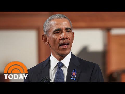 Former Presidents Obama, Bush, Clinton Honor John Lewis At His Funeral | TODAY