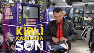 Kirli Kasklara Son, GoClean Kask Temizleme Makinesi Türkiye'de