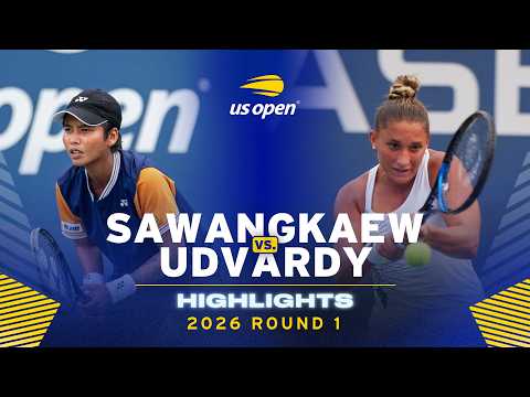 Mananchaya Sawangkaew vs. Panna Udvardy Highlights | 2026 US Open Round 1