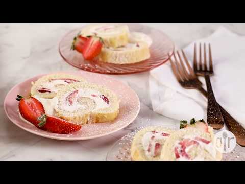 How to Make Strawberry Cream Roll | Dessert Recipes | Allrecipes.com