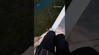 NPCs stay put, heroes explore worlds! Cliff glass bridge adventure