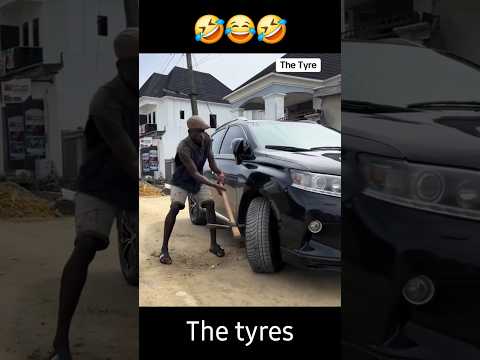 The tyre 😂🤣😂 🤣😂🤣 #funny #shorts #comedy