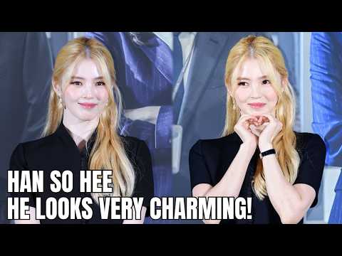 Han So-hee Just Surprised Everyone with Her Look! 😱 | Press Conference for Her Latest Drama