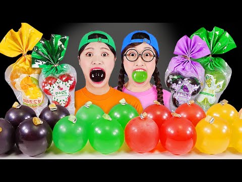 食べる音巨峰ゼリーの作り方ドナ