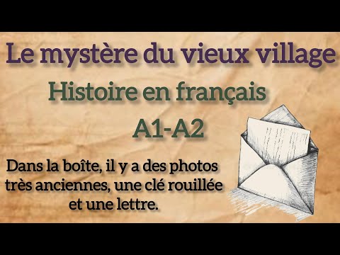 Français facile A1–A2 : Histoire mystérieuse pour pratiquer l’écoute