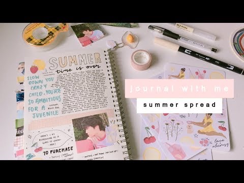 journal with me #3 | summer spread