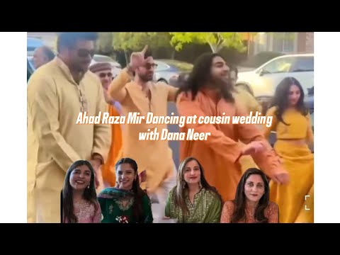 Ahad Raza Mir dancing at cousin wedding with Dana Neer #ahadrazamir #dananeer #sajalaly