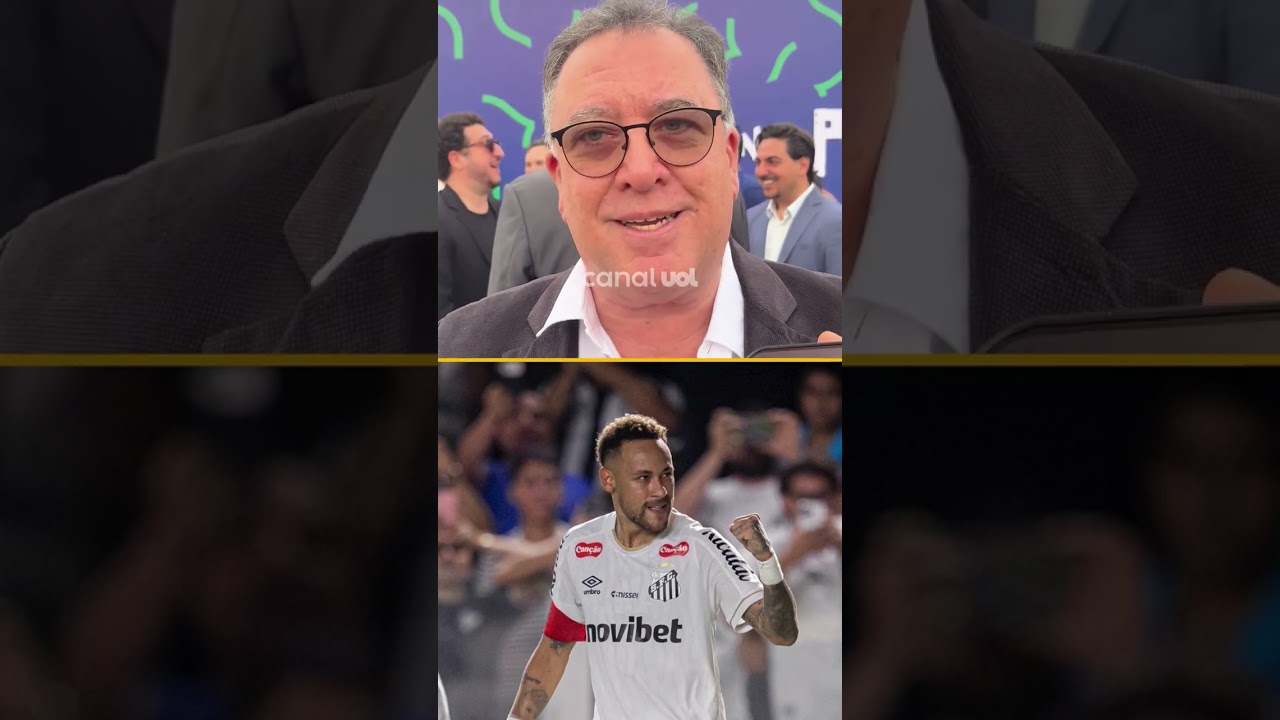 PRESIDENTE DO SANTOS DIZ QUE NEYMAR TÁ BEM PRA JOGAR, SEGUE NO SANTOS E NEGA RUMORES SOBRE MLS