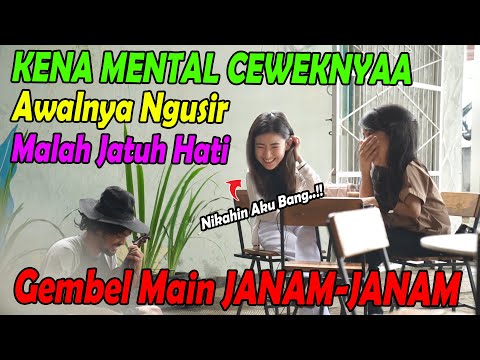 KENA MENTAAL CEWEKNYA, Awalnya Ngusir Malah Jatuh Hati, Gembel Main Lagu JANAM-JANAM.